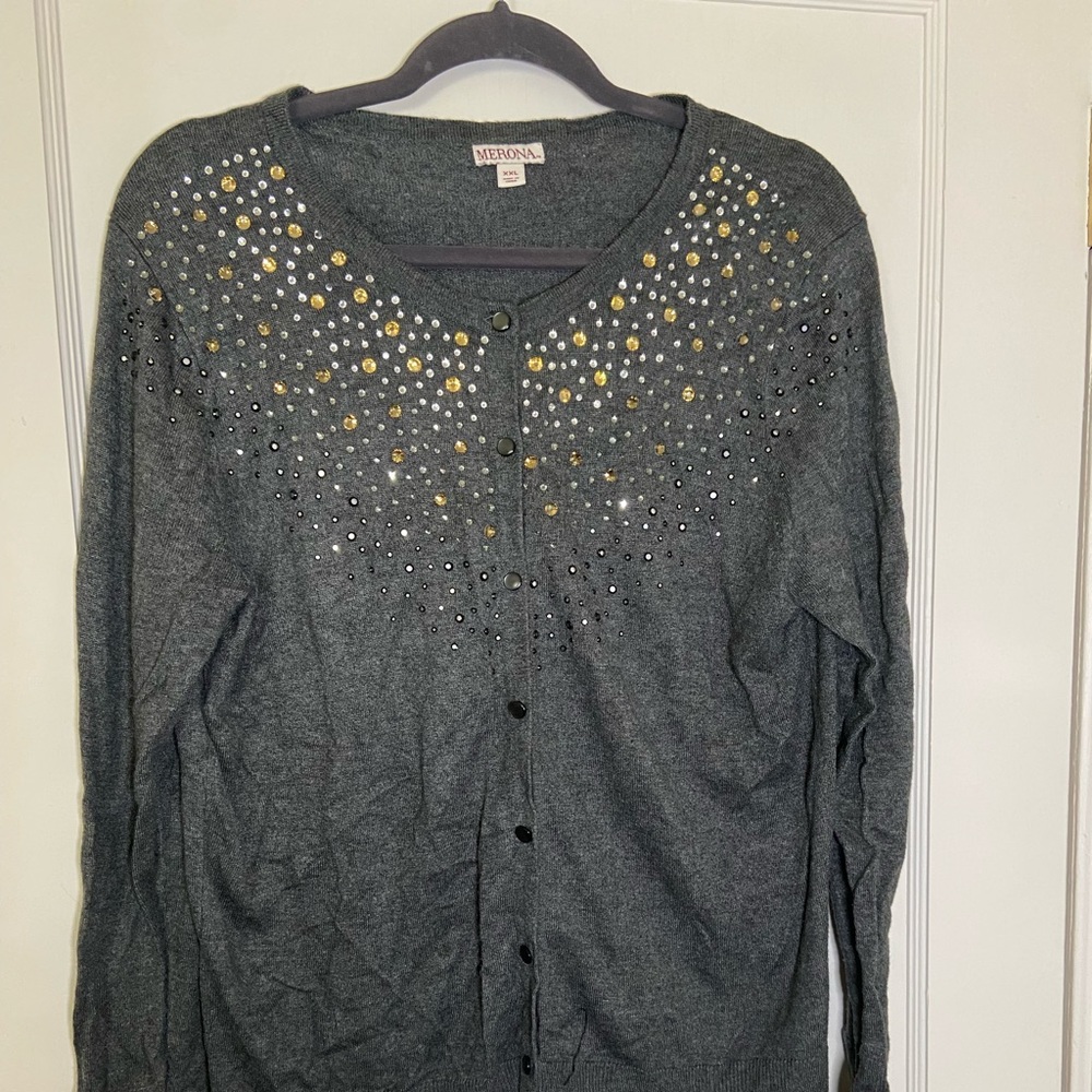 Embellished Cardigan by Merona